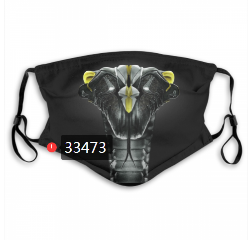 2021 NBA Los Angeles Lakers #24 kobe bryant 33473 Dust mask with filter->nba dust mask->Sports Accessory